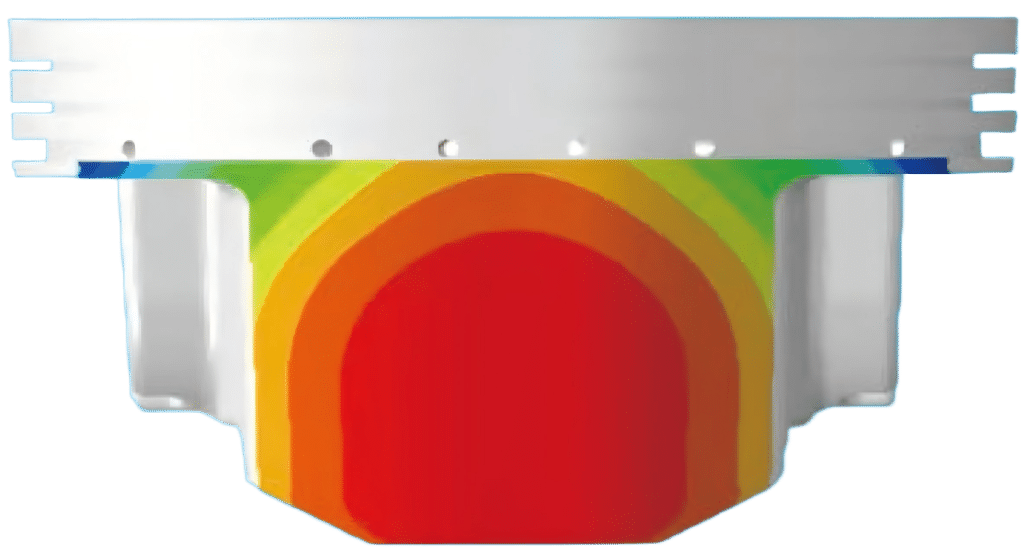 Vertical V-Twin Engine Internal Structure Design