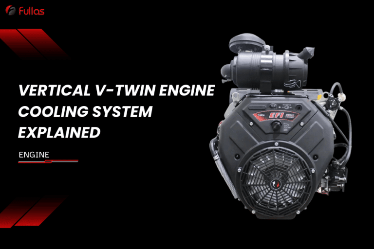 Vertical V-Twin Engine Cooling System Explained