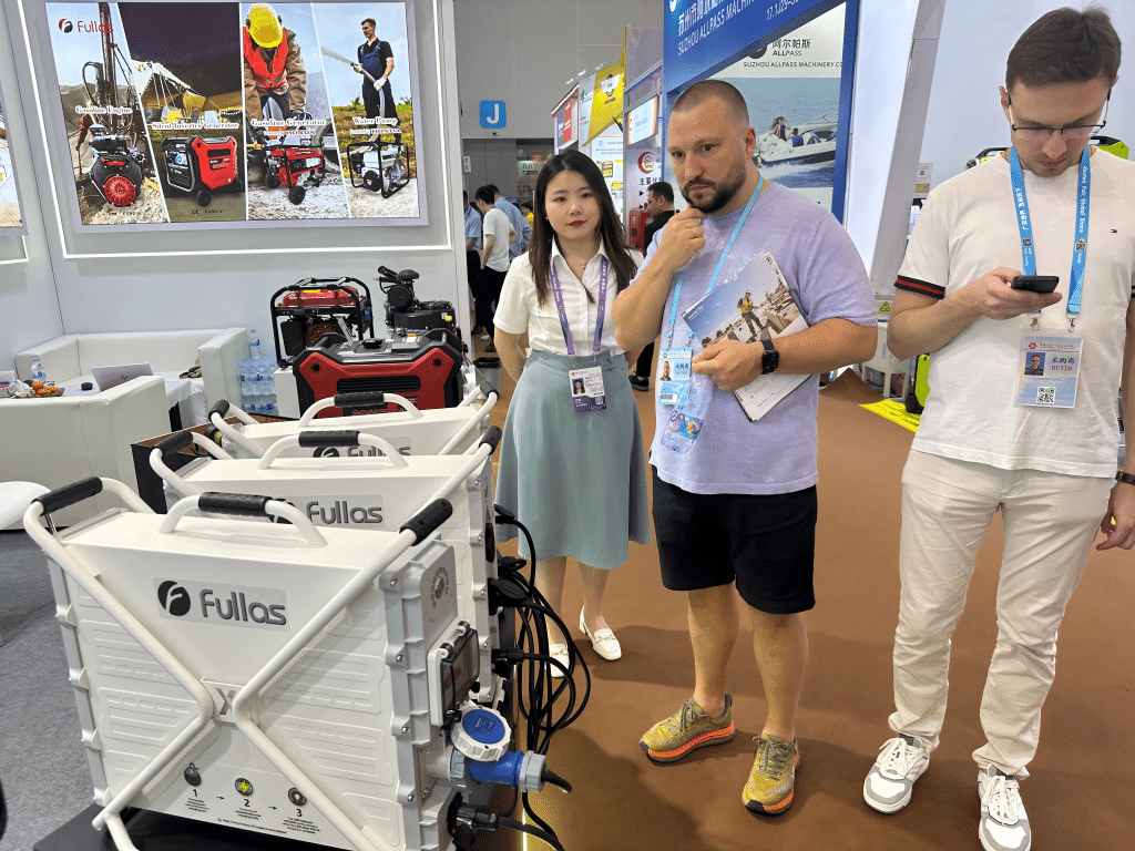 Construction site power supply at the 139th Canton Fair