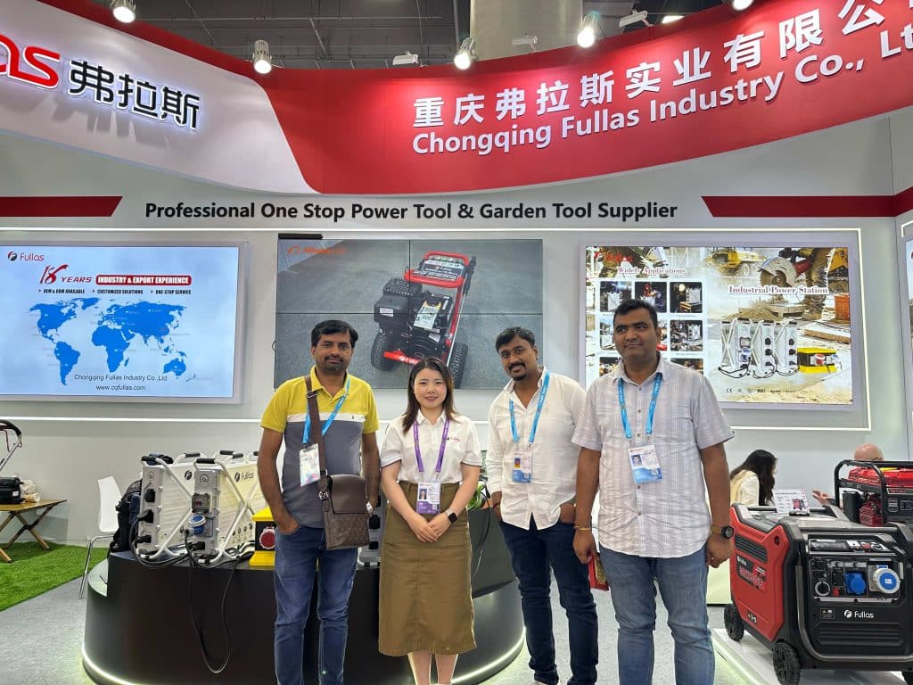 FULLAS Canton Fair Booth Promotion for Industrial Power Solutions - China OEM Power Equipment Supplier