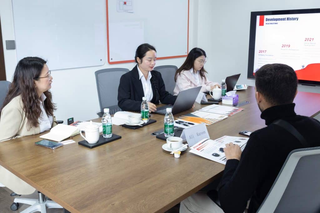 FULLAS meeting with Libyan customer - China OEM Power Equipment Supplier