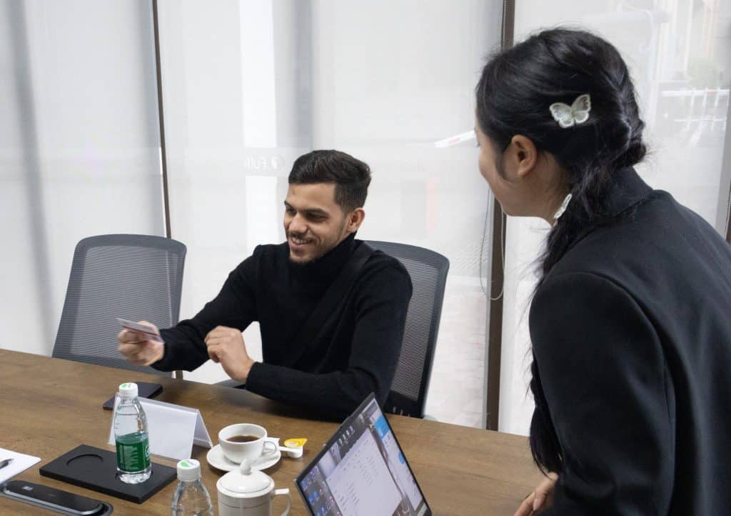 Libyan customer visiting FULLAS factory - China OEM Power Equipment Supplier