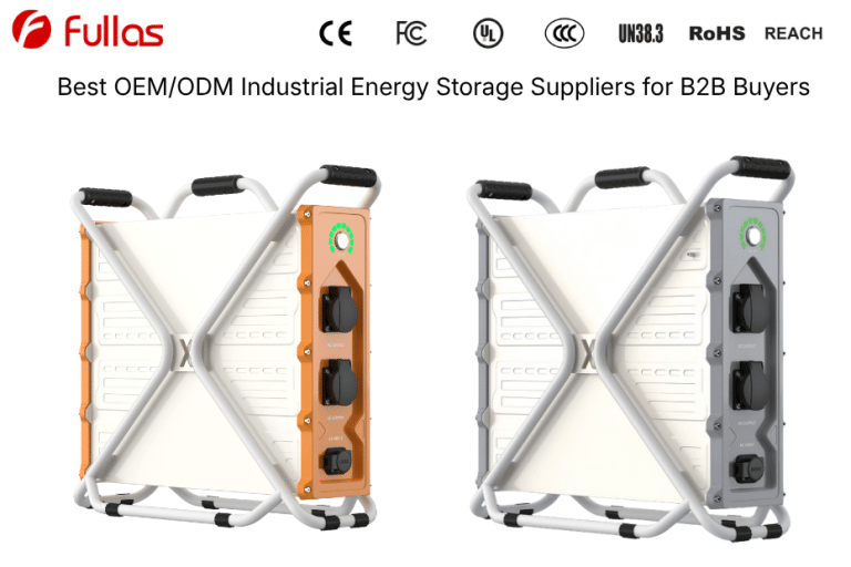 Melhores fornecedores de armazenamento de energia industrial OEM/ODM para compradores B2B