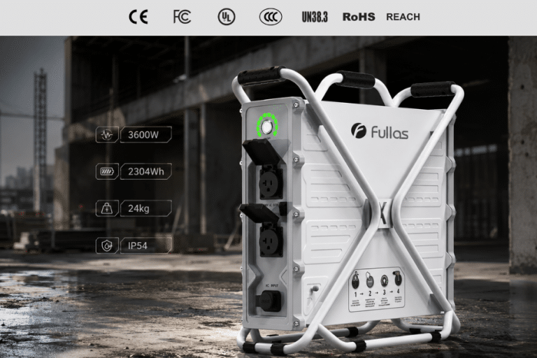 FPG3600-US – 3600-W-Mobilstation für den Einsatz auf Baustellen in den USA