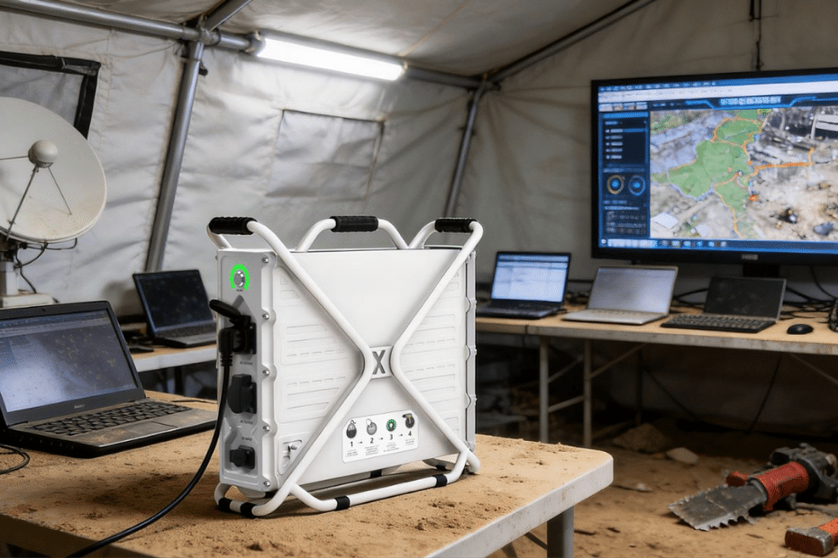 Portable Battery Generator Continuous Off-Grid Operations